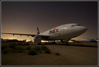 Illustration for article titled Silent scenes from the airplane graveyards of the American Southwest